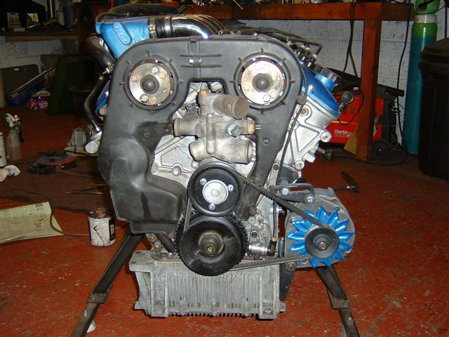engine with alternator